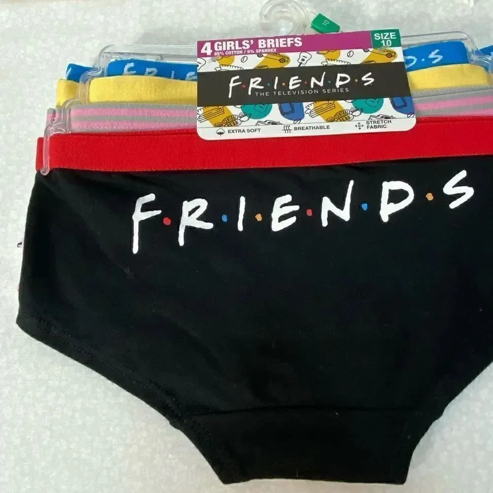 Warner’s Bros FRIENDS Girls Friends Underwear Brief 4 Pack